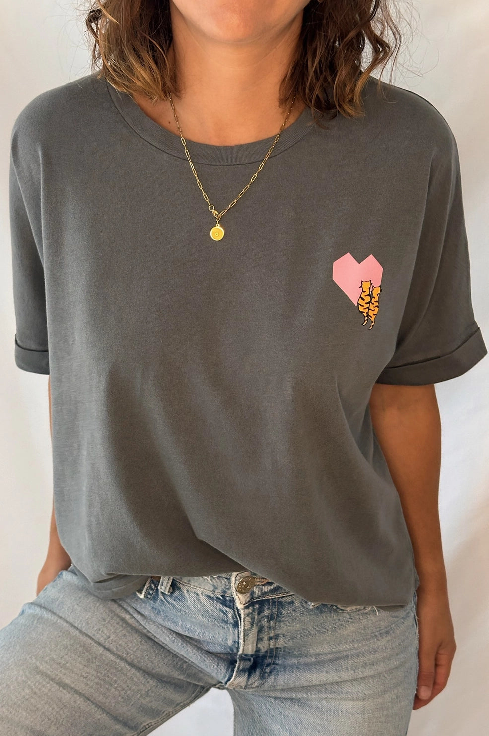 Kastiges Oversizes Shirt mit unterschiedlichen Designs